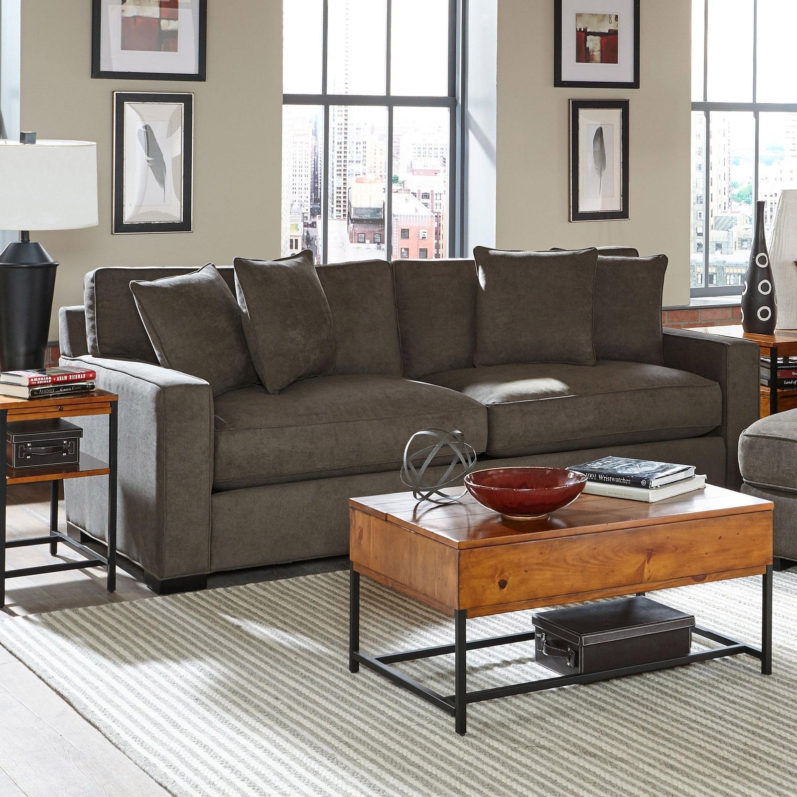 Cozy Winter Living Room — What's New Furniture Portland