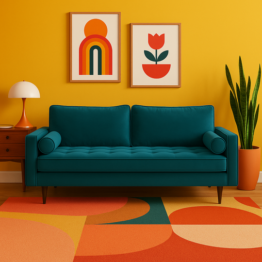 Nirvana Bench Sofa in Jewel
