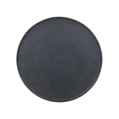 Marlow Matchstick Pedestal Table in Black Antique detail view - Whats New Furniture Portland OR