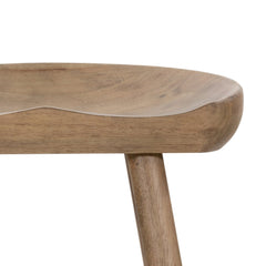 Barrett Bar &amp; Counter Stool in Natural Matte detail view - Whats New Furniture Portland OR