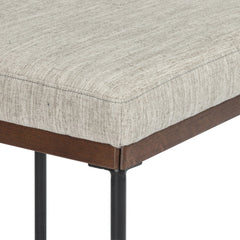 Benton Bar &amp; Counter Stool in Savile Flannel back studio view - Whats New Furniture Portland OR