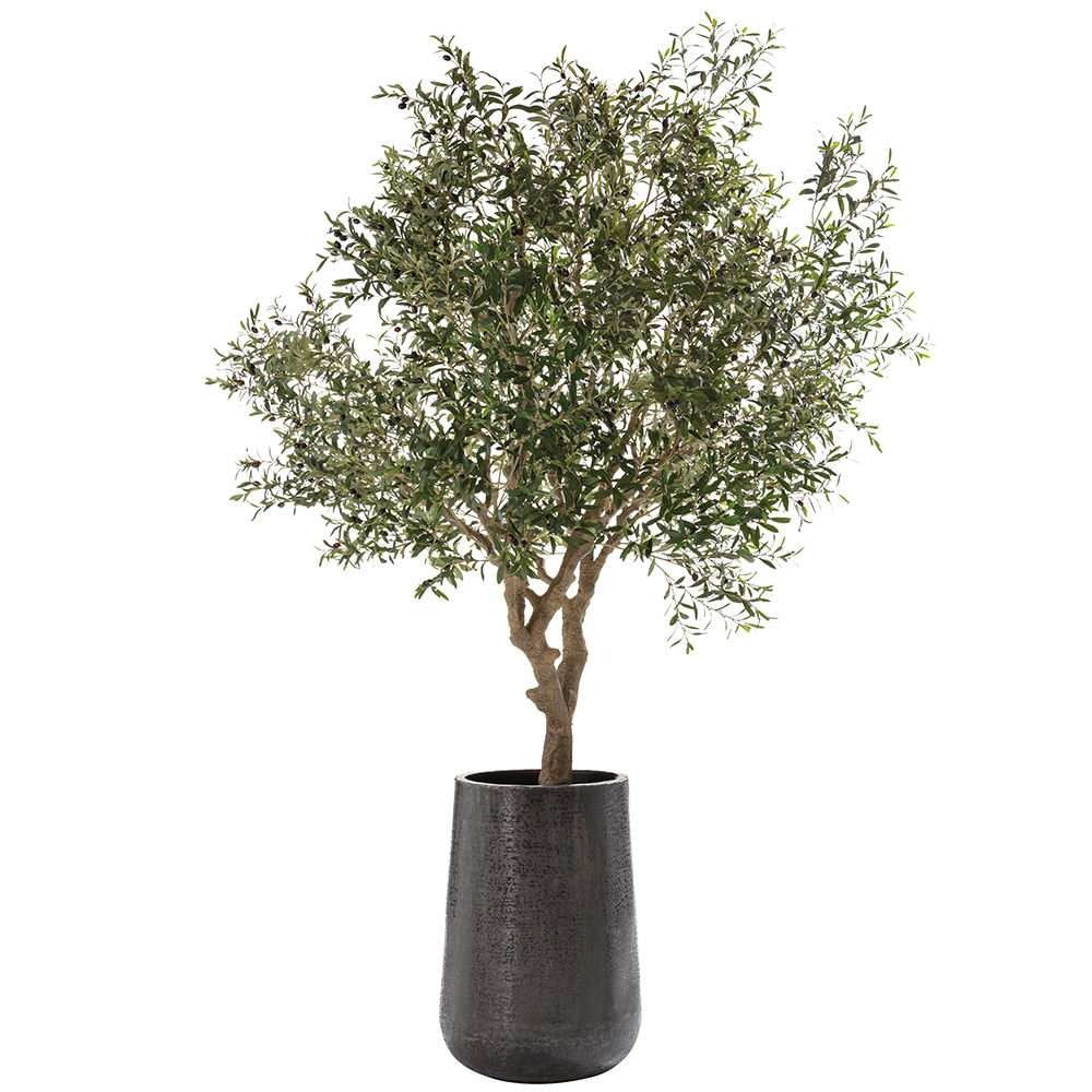 118" Olive Tree in Aluminum Planter by Allstate Floral - product view