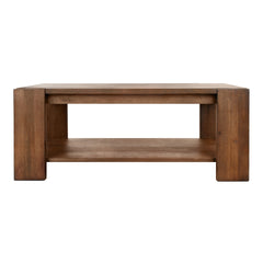 Morton Rectangular Coffee Table in Rustic Walnut