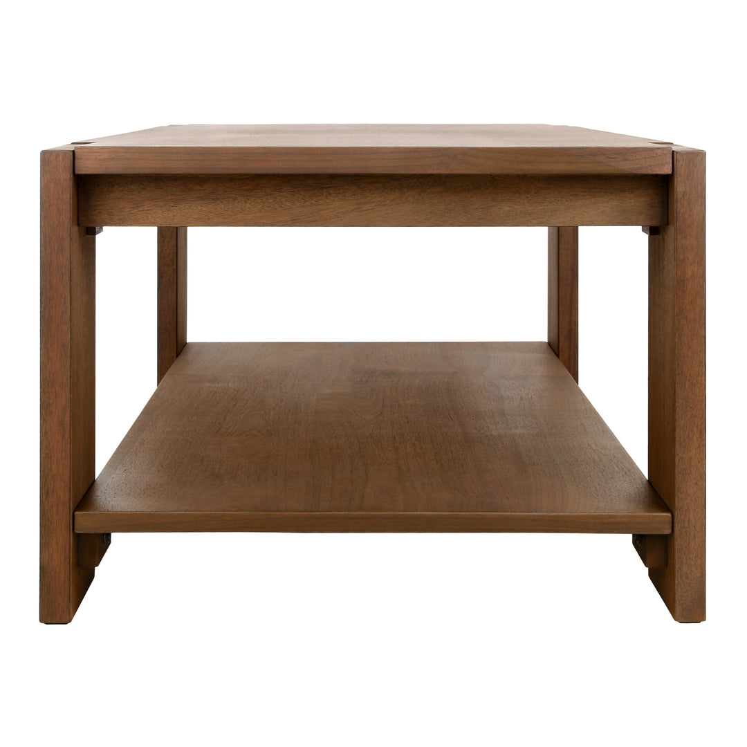 Morton Rectangular Coffee Table in Rustic Walnut