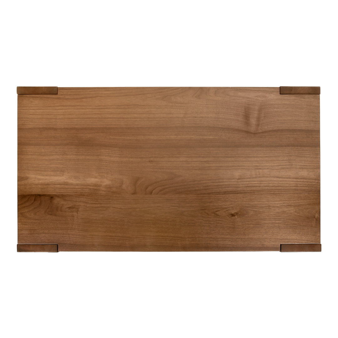 Morton Rectangular Coffee Table in Rustic Walnut