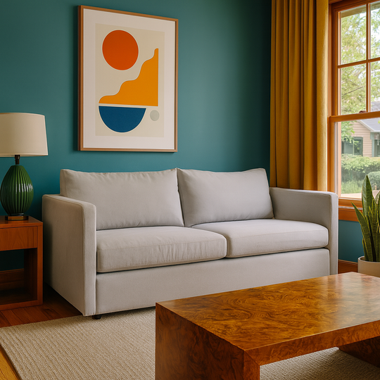 Modern Low Profile Sofa