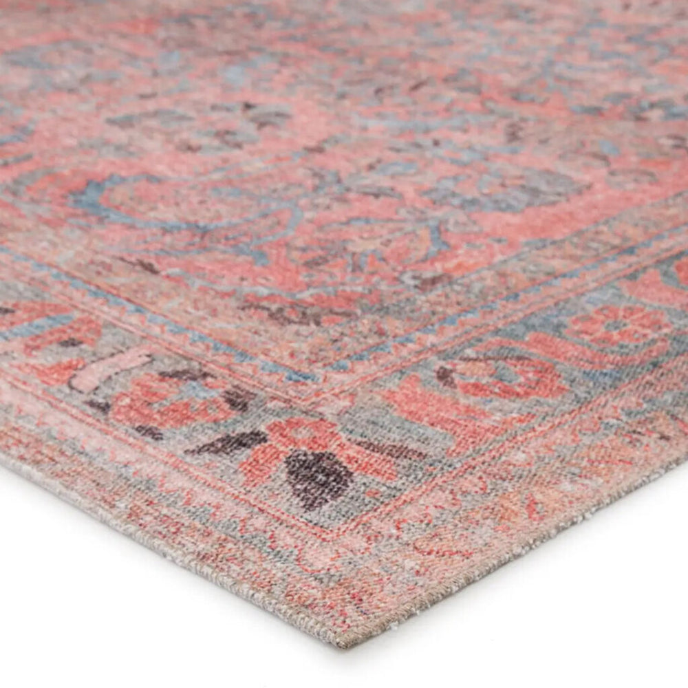 Kindred Rug in Coral/Almond