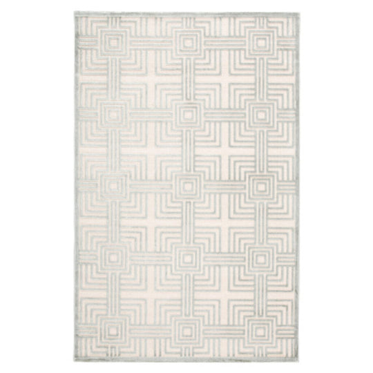 Fables Rug in Cream/Silver