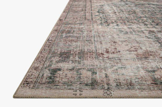 Georgie Rug in Lagoon/Beige