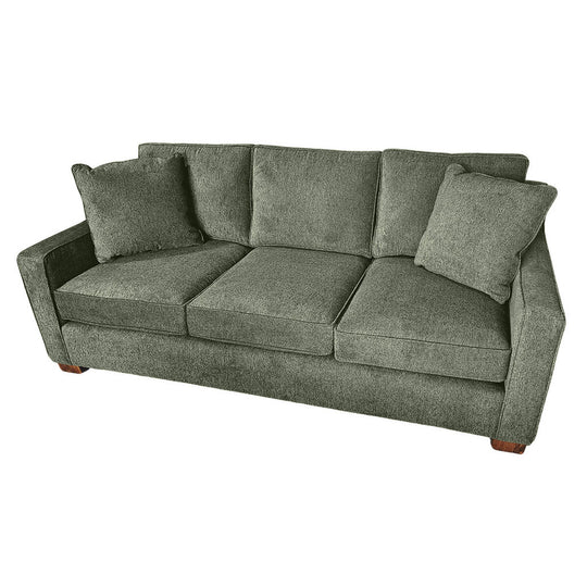 Transitional Sofa in Olive