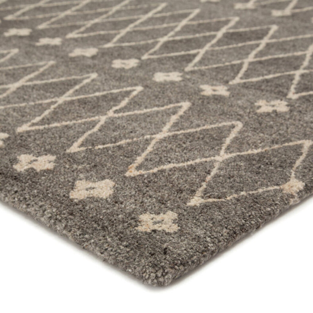 Riad Rug in Charcoal Gray