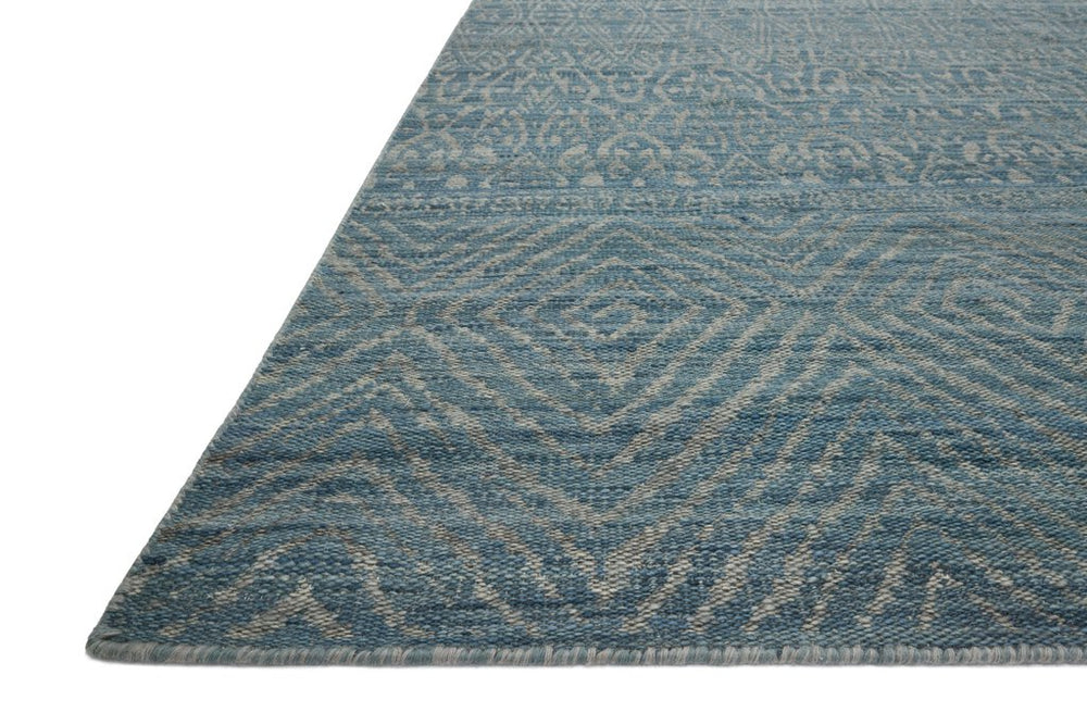 Tribu Rug in Blue/Grey