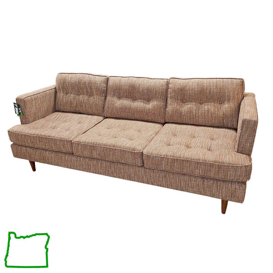 MCM Inspired Sofa in Copper