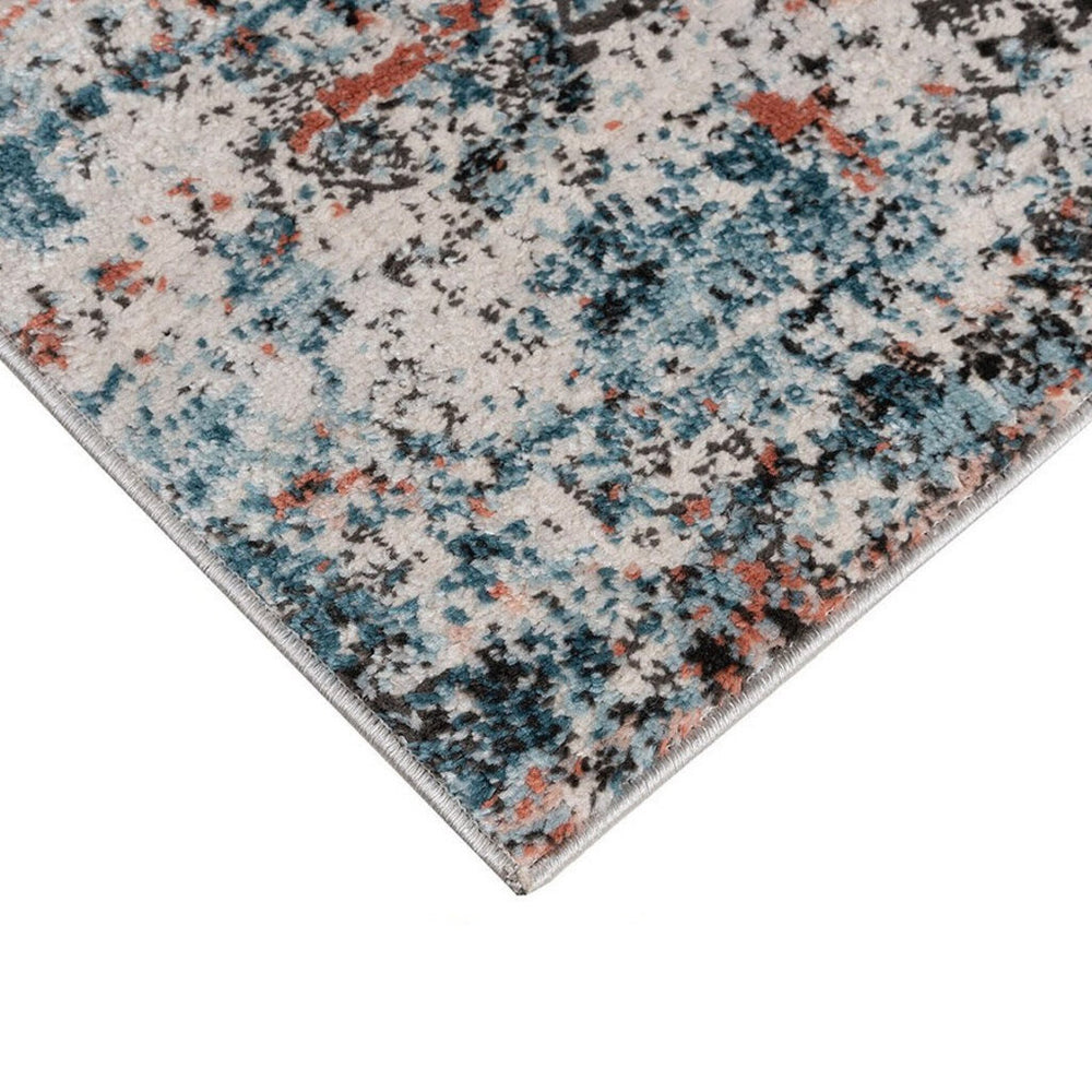 Abstract Rug in Multi-Color