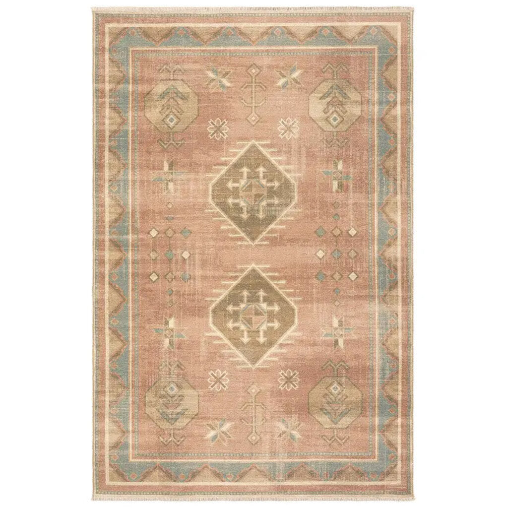 51×103\"Winter wonderland” ViNTAGE RUG Winter Wonderland