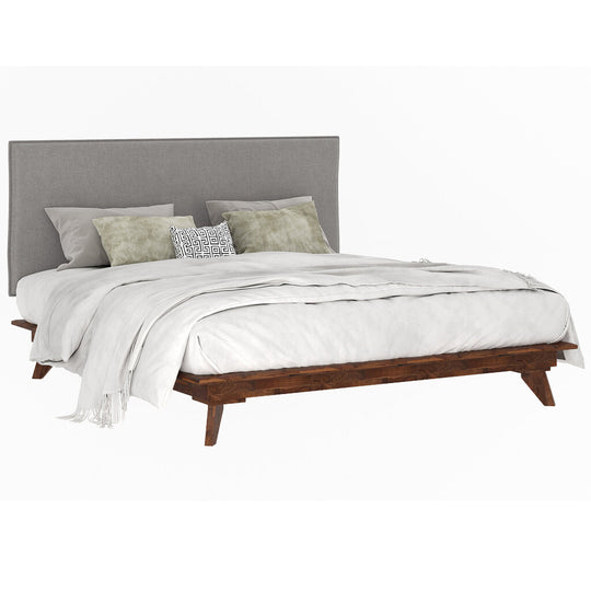 Upholstered Queen Platform Bed