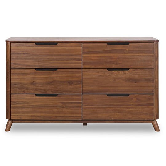 American Walnut Double Dresser