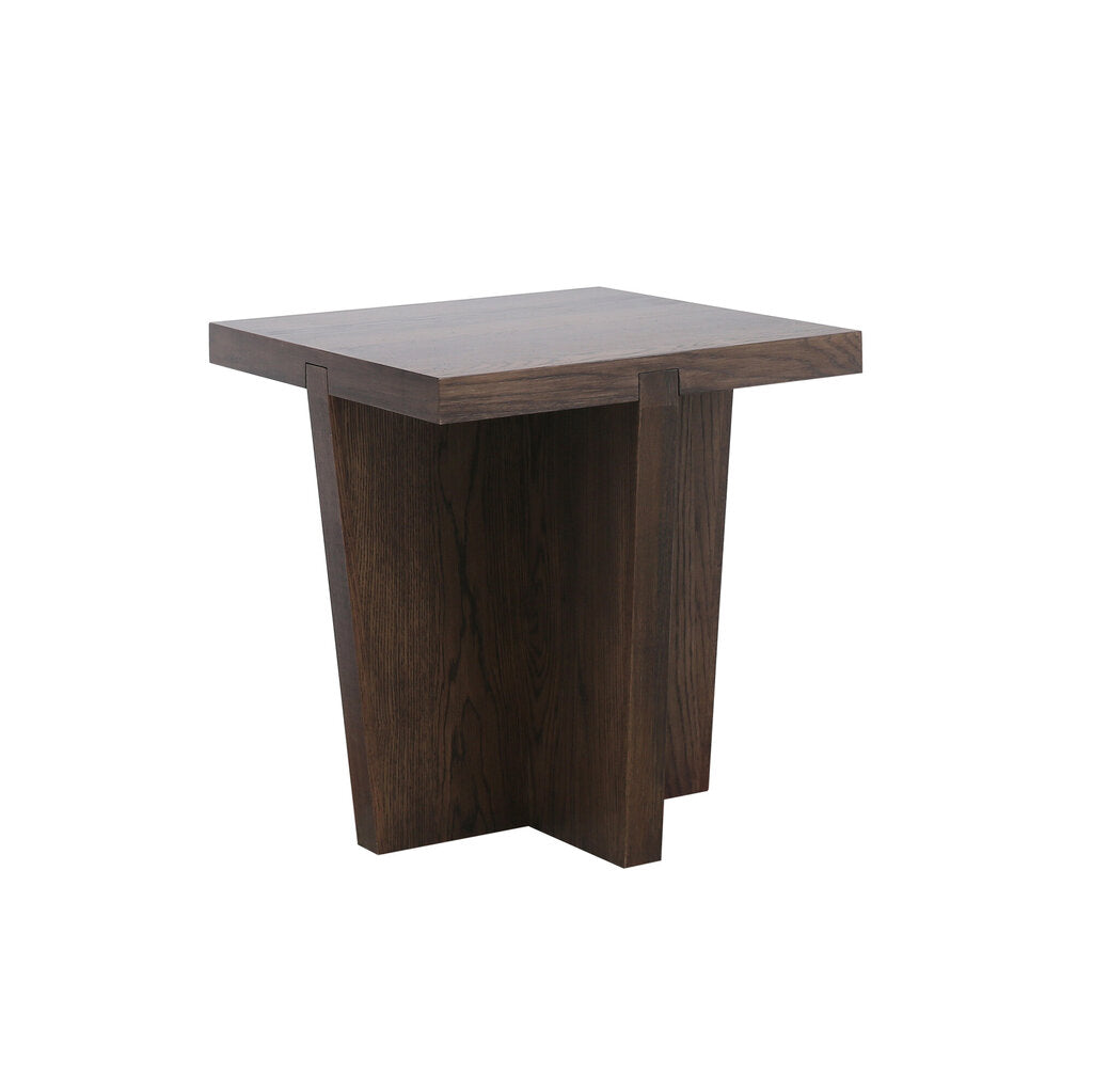 End Table in Smoked Oak