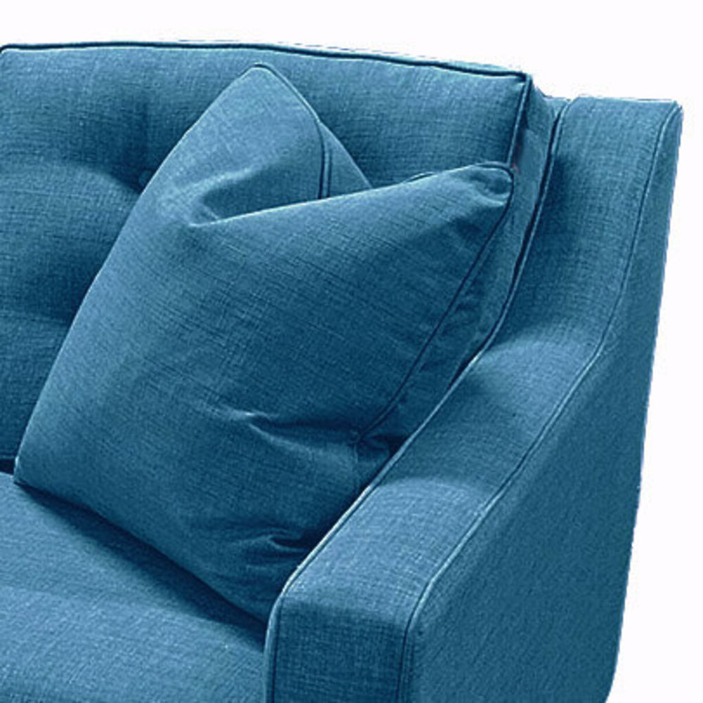 Contemporary Sofa in Peacock