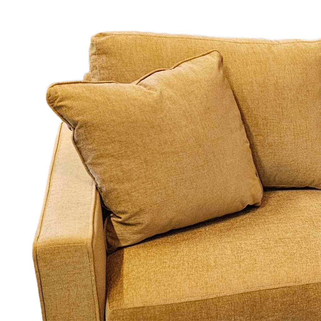 Contemporary Sofa in Honey