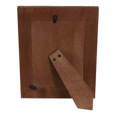 Ridged Stripes Photo Frame 5x7 back view - picture frame by Sagebrook Home - Whats New Furniture Portland OR