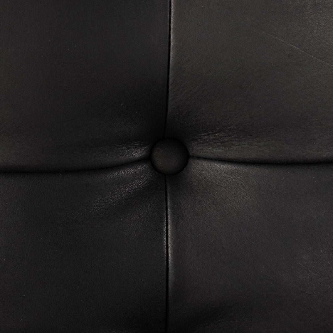 Halston Chair in Heirloom Black detail view - Whats New Furniture Portland OR