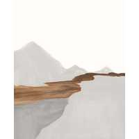 Imagine river between blocks II Canvas Wall Art, 24" x 30" by Studio Select Art - product view