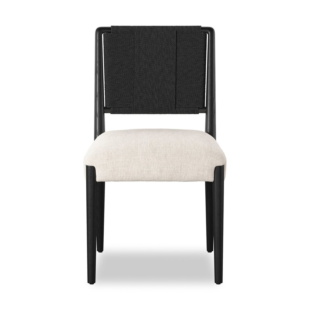 Rothler Dining Chair in Essence Natural front studio view - Whats New Furniture Portland OR