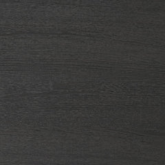 Adolfo Nightstand Modern Black Ash bronzed drawer pull detail view - Whats New Furniture Portland OR