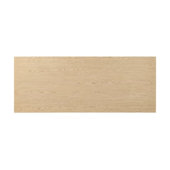 Rosedale Executive Desk in Yucca Oak Veneer detail view - Whats New Furniture Portland OR