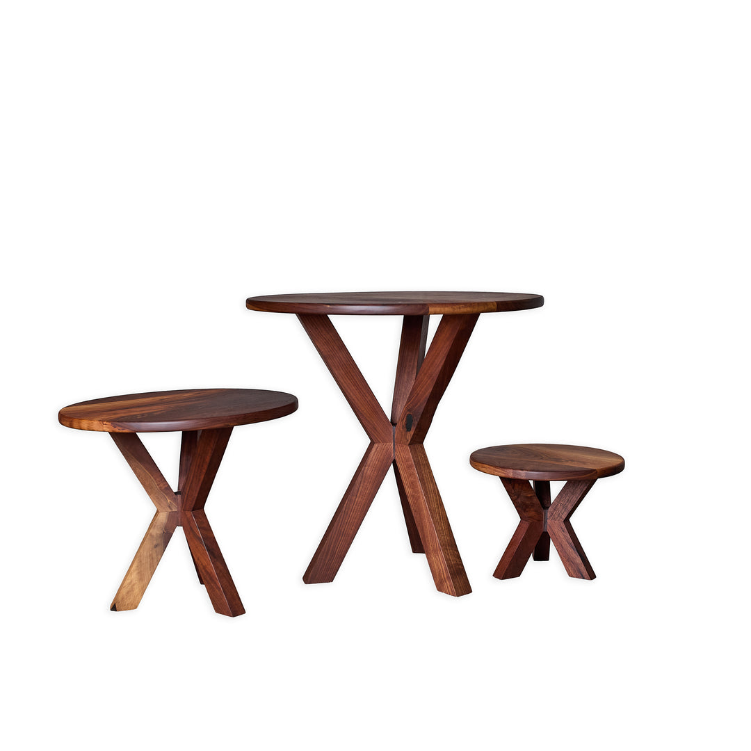 3 Piece Set of Round Accent Tables - Whats New Furniture - Portland, Oregon