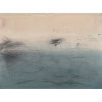 Blue Horizon I Canvas Wall Art, 30" x 20" by Studio Select Art - product view