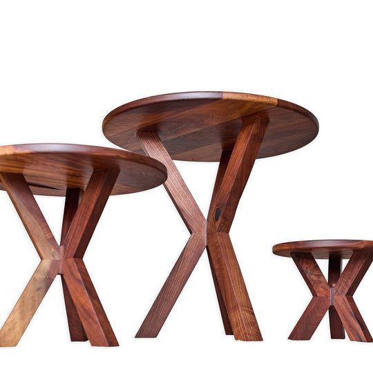 3 Piece Set of Round Accent Tables