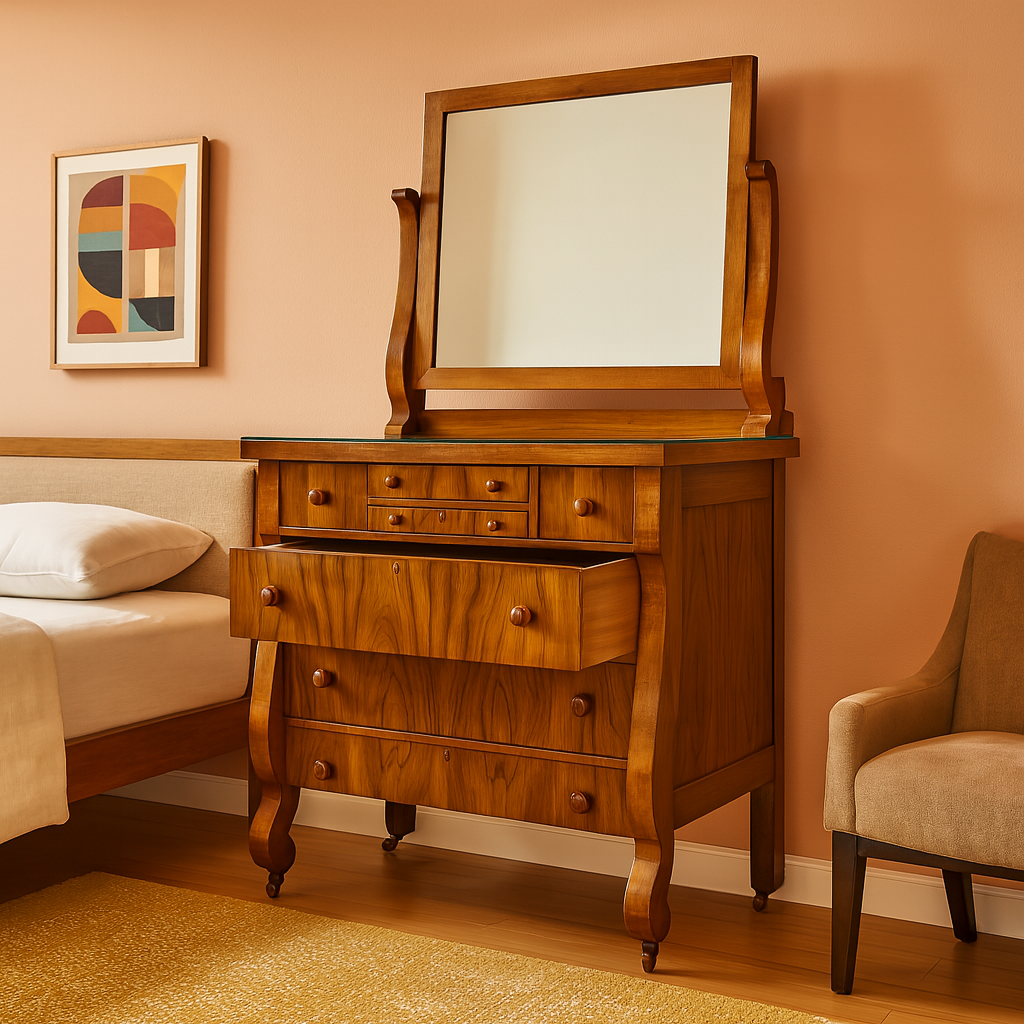 Antique Dresser w/Mirror
