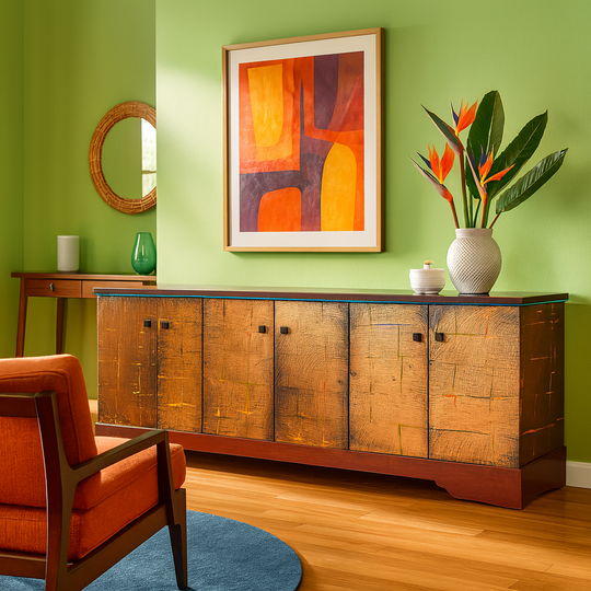 Rustic Modern Sideboard