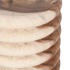 Gala Round End Table - Natural view 2