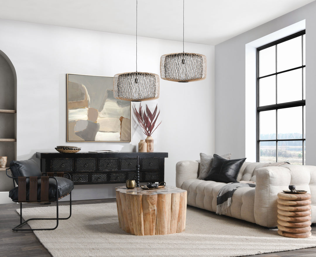 Gala Round End Table - Natural view 6