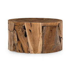 Rhea Round Coffee Table - Natural view 2