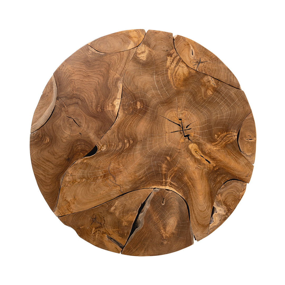 Rhea Round Coffee Table - Natural view 4