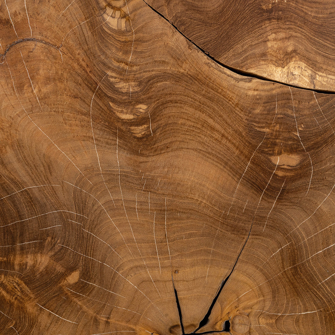 Rhea Round Coffee Table - Natural view 6