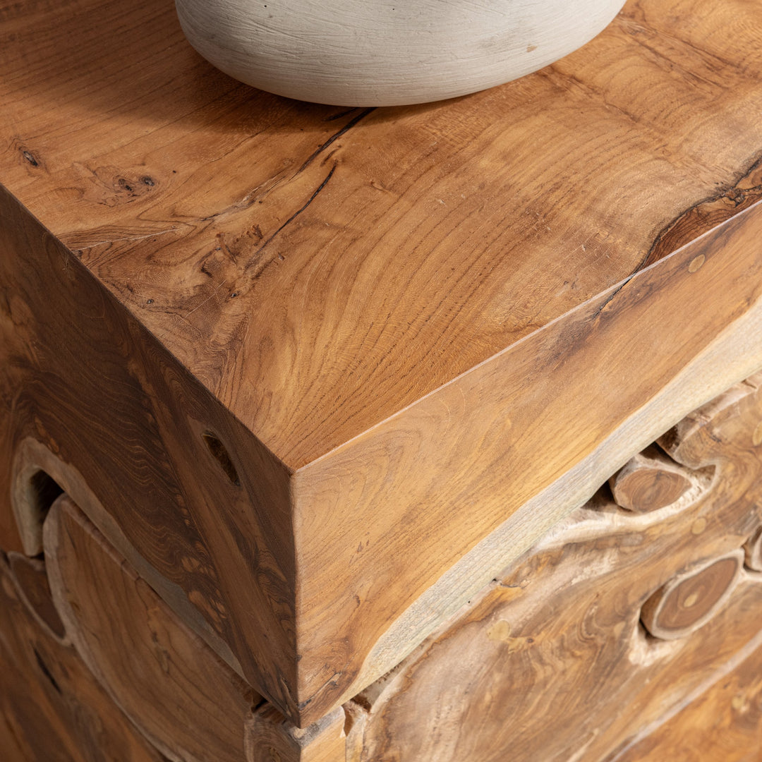 Rhea Accent Table - Natural view 9