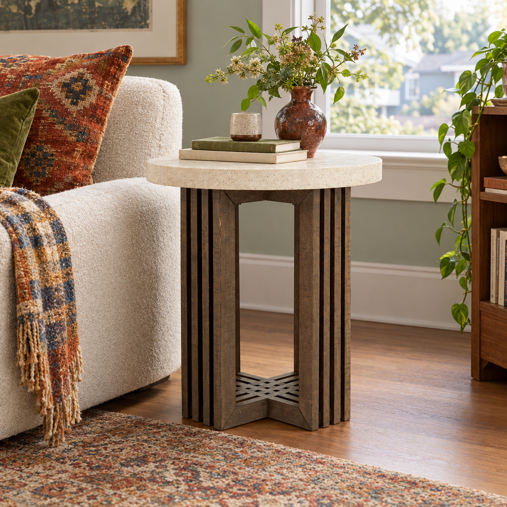 Aspen End Table in a Portland home
