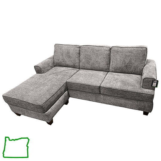 Vista Sofa w/ Storage Chaise in Tux