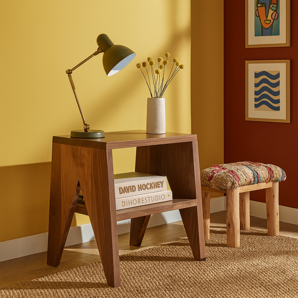 A-Shaped Footstools
