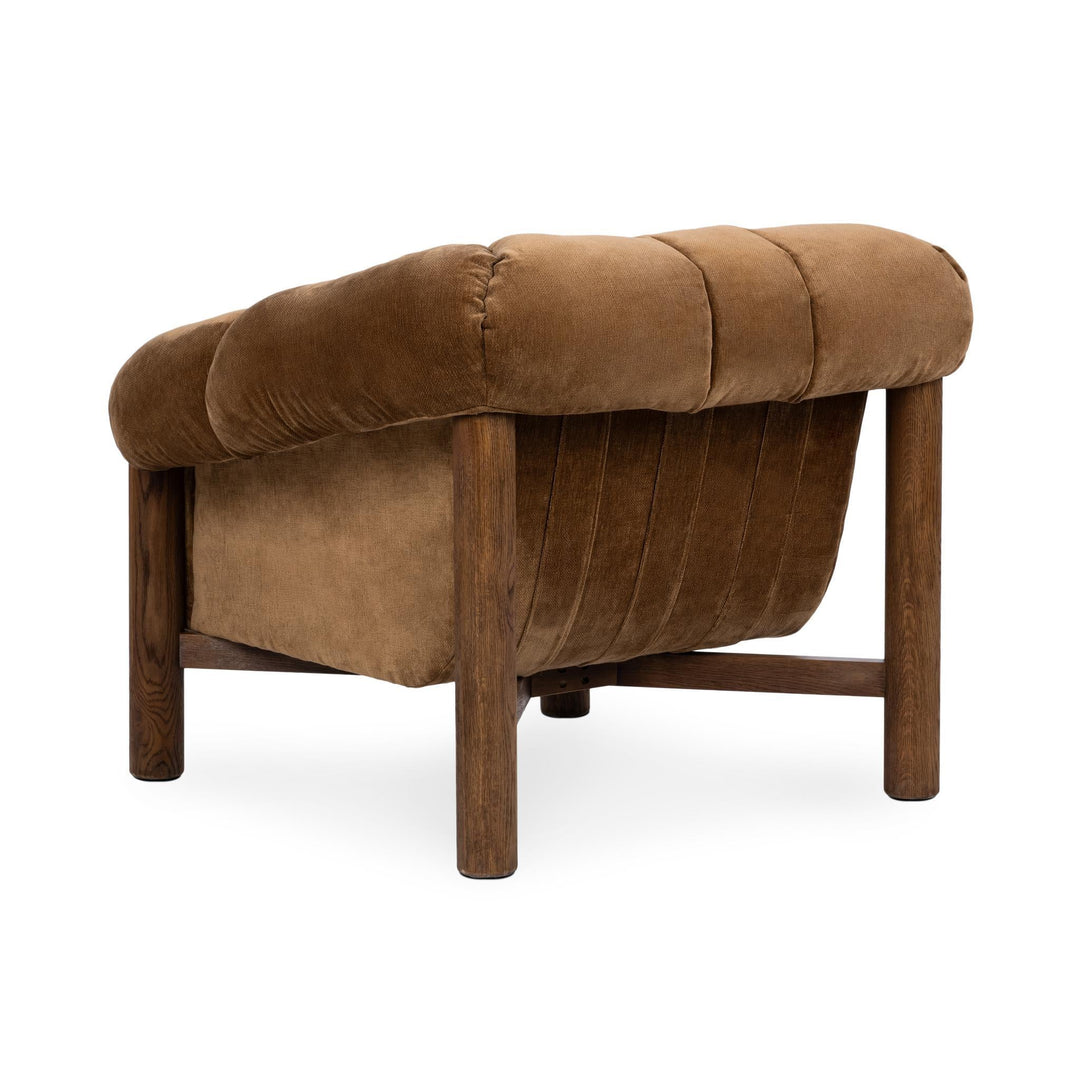 Sansa Accent Chair - Bronze in Bronze detail - accent chair by Classic Home - Whats New Furniture Portland OR