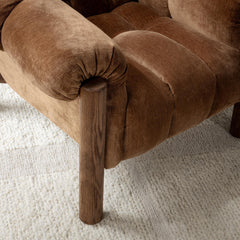 Sansa Accent Chair - Bronze in Bronze alternate view - accent chair by Classic Home - Whats New Furniture Portland OR