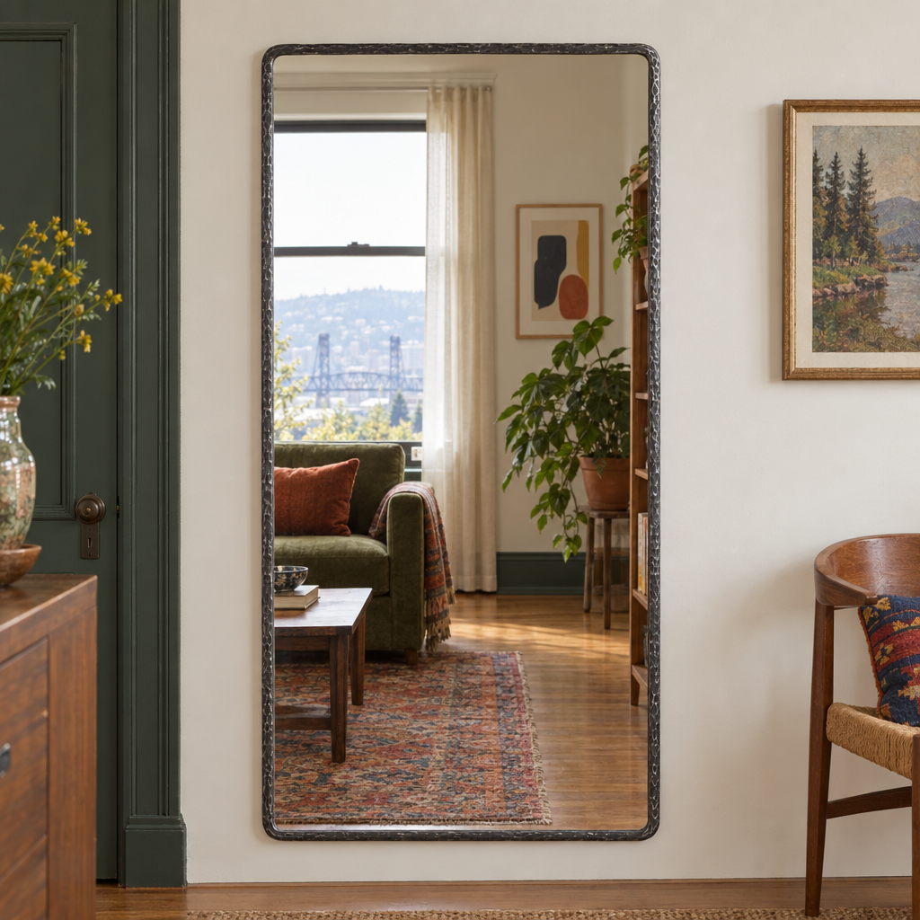 Howell 78" Floor Mirror in a Portland home