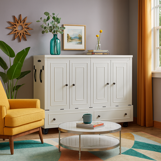 Hidden Cabinet Bed
