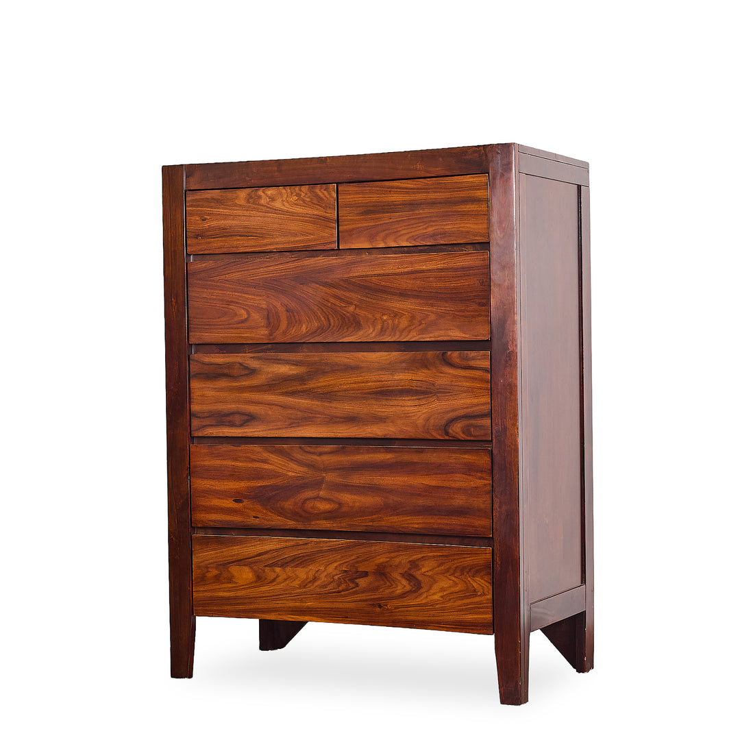 6 Drw Highboy Dresser detail view - Whats New Furniture - Portland, Oregon