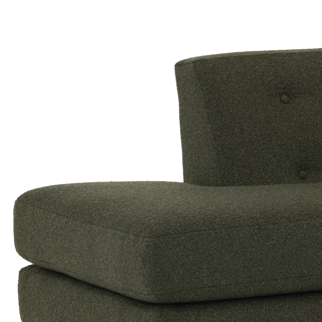 Blazer Chaise Lounge in Spinach (RHF)